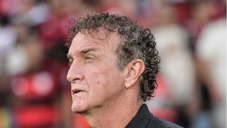 - Cuca tecnico do Santos durante partida contra o Flamengo no estadio Maracana pelo campeonato Brasileiro A 2026.