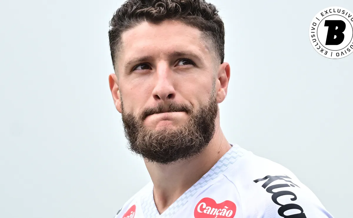 Zé Rafael perde espaço no Santos e vê minutagem despencar após início de temporada ruim