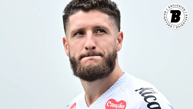Zé Rafael perdeu espaço no Santos em 2026 - Foto: Jota Erre/AGIF
