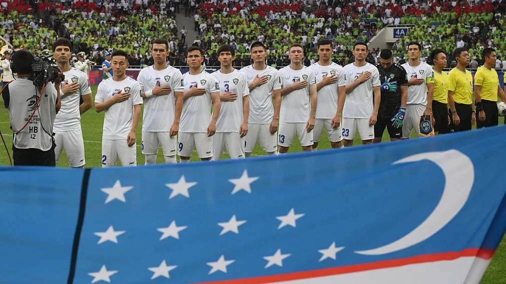 Uzbequistão estará na Copa. Foto: Anvar Ilyasov/Getty Images