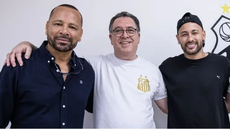Neymar condiciona parcelamento da dívida com Santos à reeleição de Teixeira - Foto: Divulgação/Santos FC