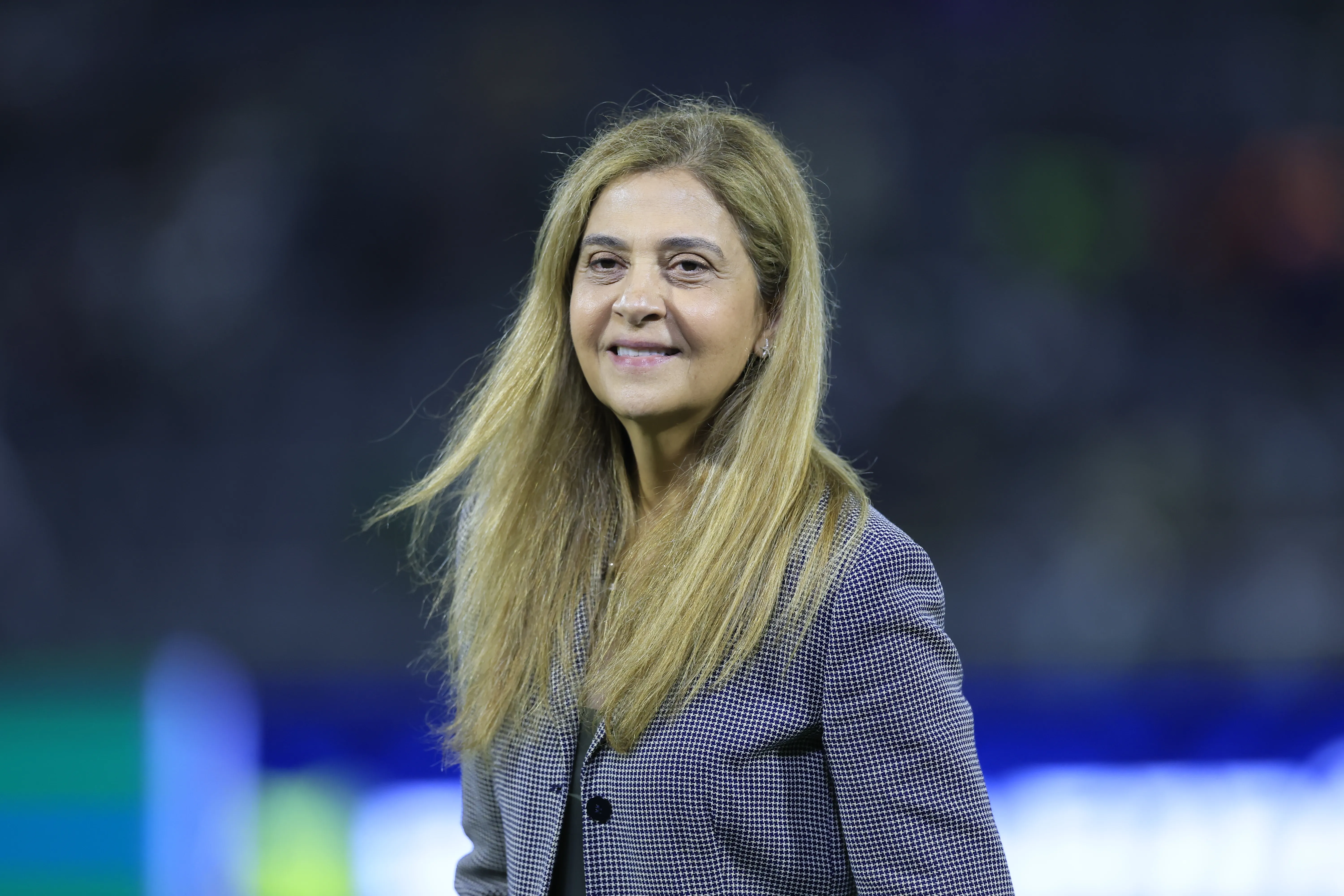 Leila Pereira falou da situação envolvendo a nova liga. Foto: Marcello Zambrana/AGIF