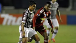 Fluminense venceu duas vezes o Caracas na Libertadores de 2013 Foto: Fabio Castro/AGIF
