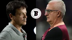 FotoxFoto: Diniz (Jorge Rodrigues/AGIF); Dorival (Gilson Lobo/AGIF)