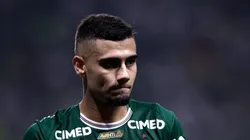 - Andreas Pereira jogador do Palmeiras durante partida contra o Botafogo no estadio Arena Allianz Parque pelo campeonato Brasileiro A 2026.