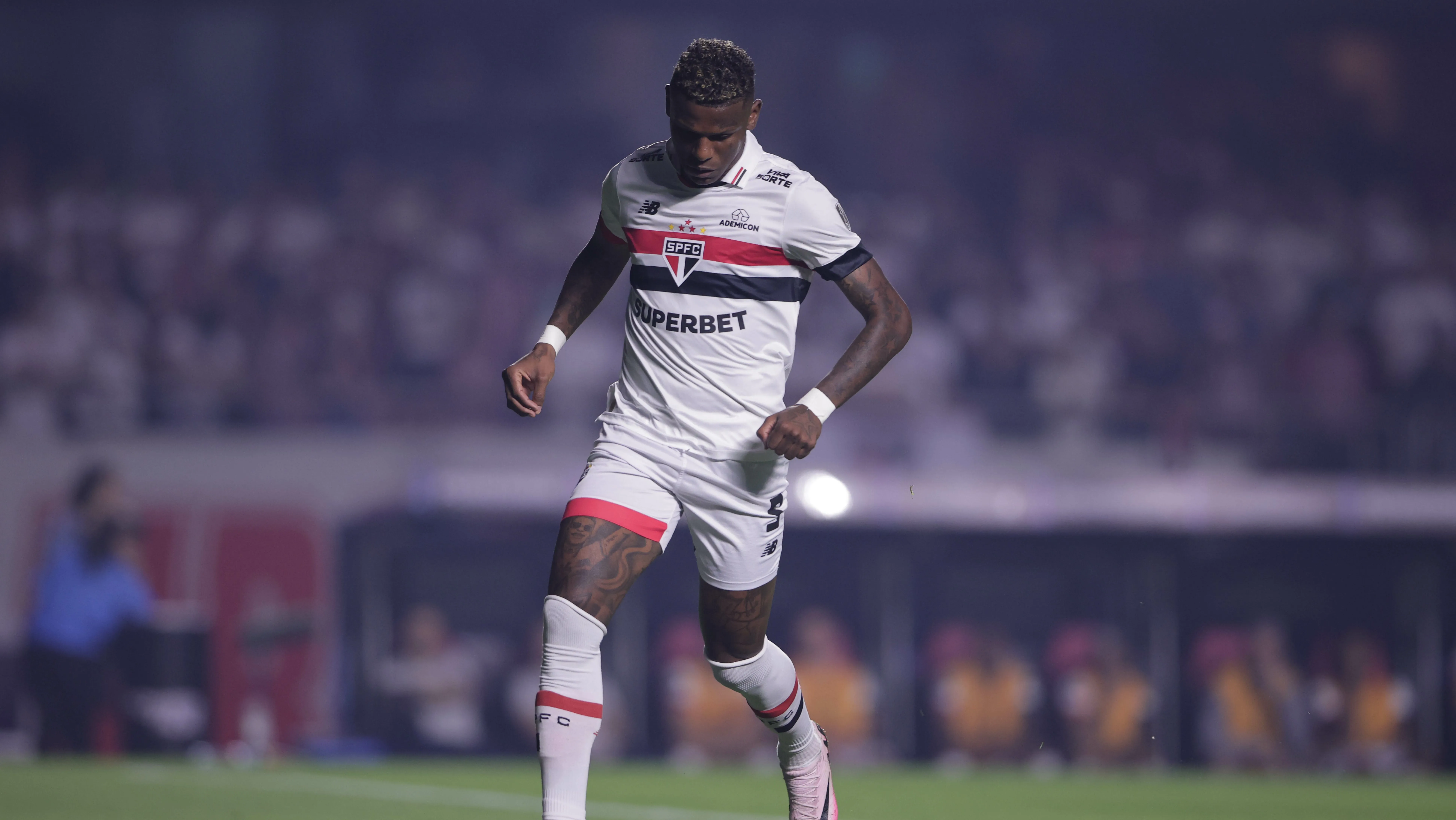 Arboleda no São Paulo. Foto: Ettore Chiereguini/AGIF