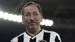 John Textor dono da SAF do Botafogo antes da partida contra o Vitoria no estadio Engenhao pelo campeonato Brasileiro A 2024.