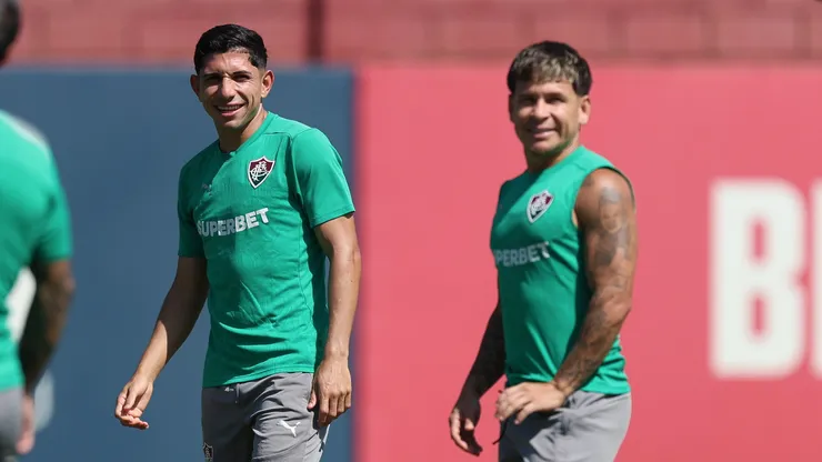 Savarino e Soteldo são venezuelanos. Foto: Marcelo Gonçalves/Fluminense FC