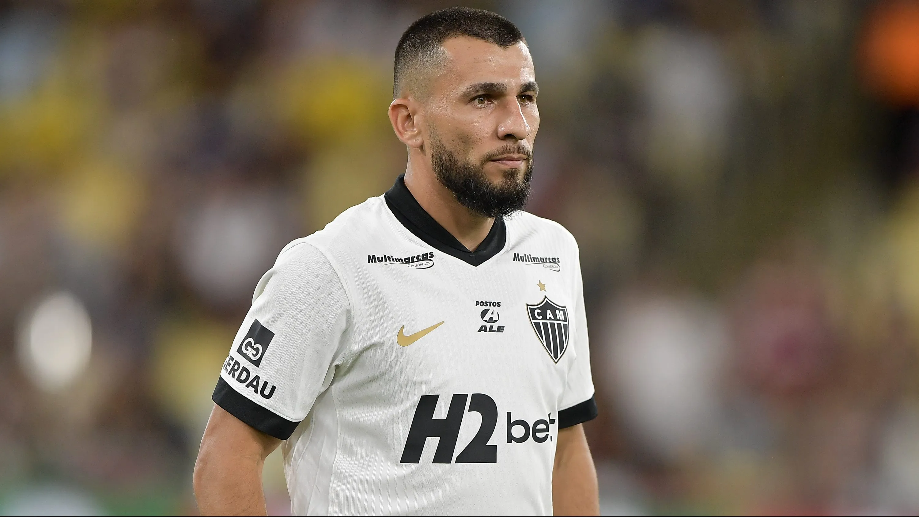 Junior Alonso pode deixar o Galo – Foto: Thiago Ribeiro/AGIF