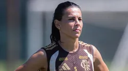 Flamengo segue treinando durante a data FIFA - Foto: Paula Reis/Flamengo