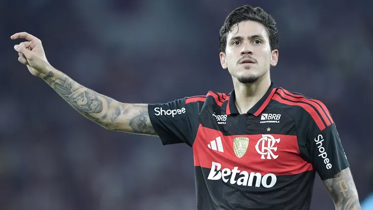 Pedro pode fazer a diferença em Cusco x Flamengo - Foto: Thiago Ribeiro/AGIF