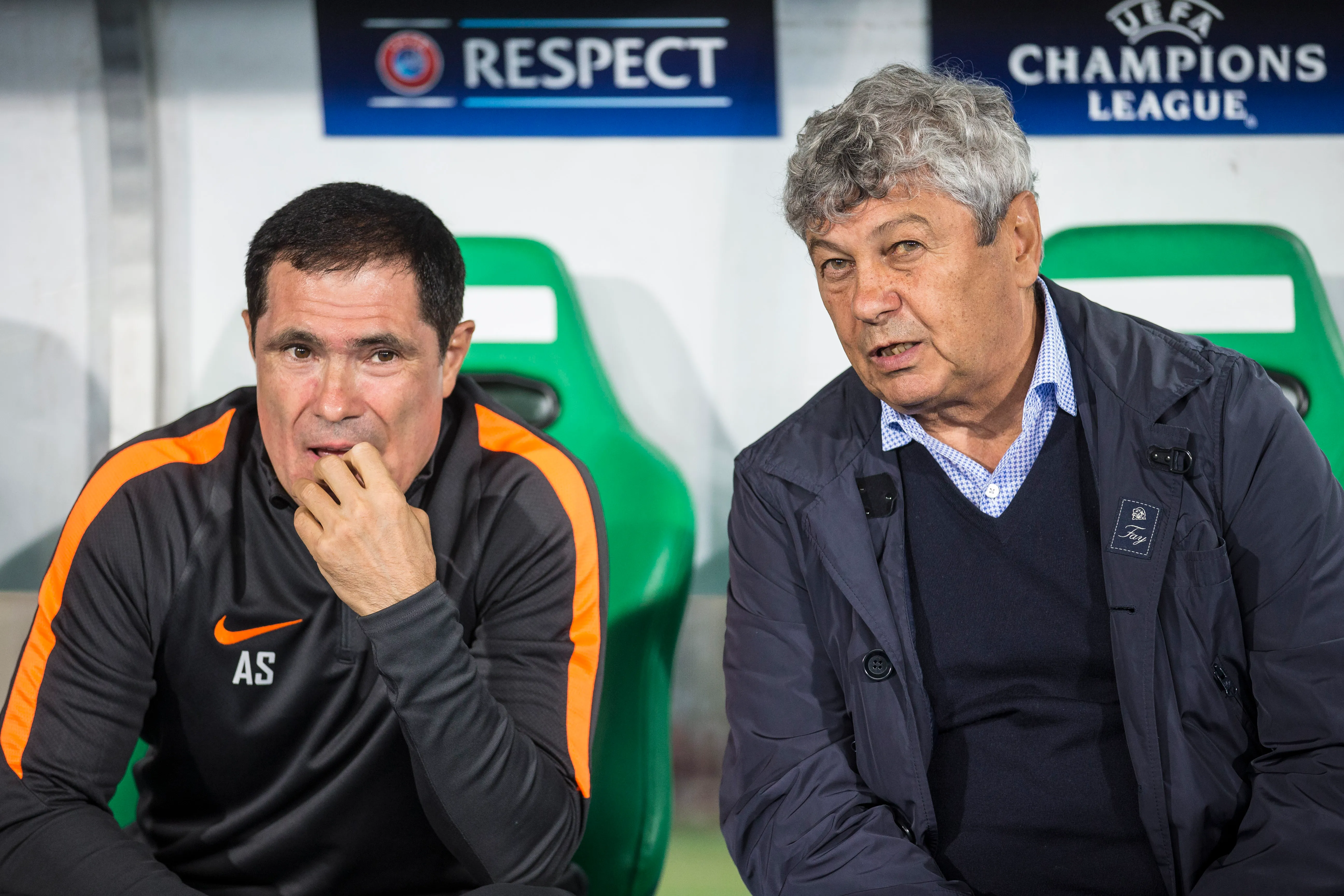 No Shakhtar Donetsk, da Ucrânia, Lucescu revelou e trabalhou com vários jogadores brasileiros – Foto: Christian Hofer/Getty Images
