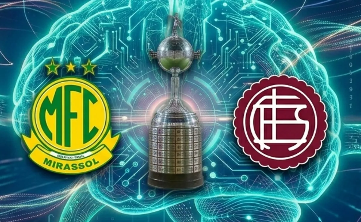 Inteligência Artificial se antecipa e revela placar de Mirassol x Lanús pela Copa Libertadores: “2 a 0”