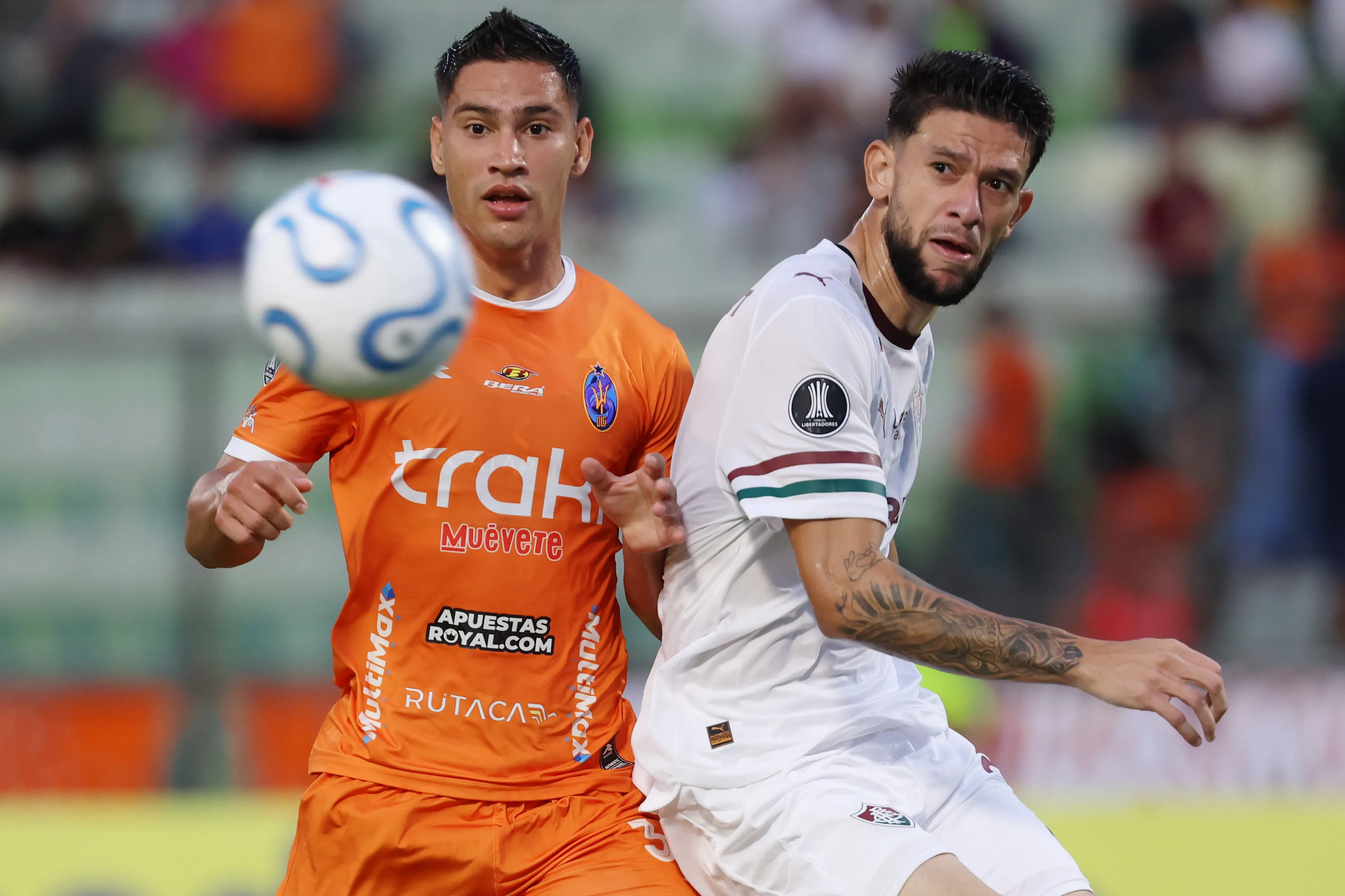 Deportivo La Guaira x Fluminense. (Photo by Edilzon Gamez/Getty Images)