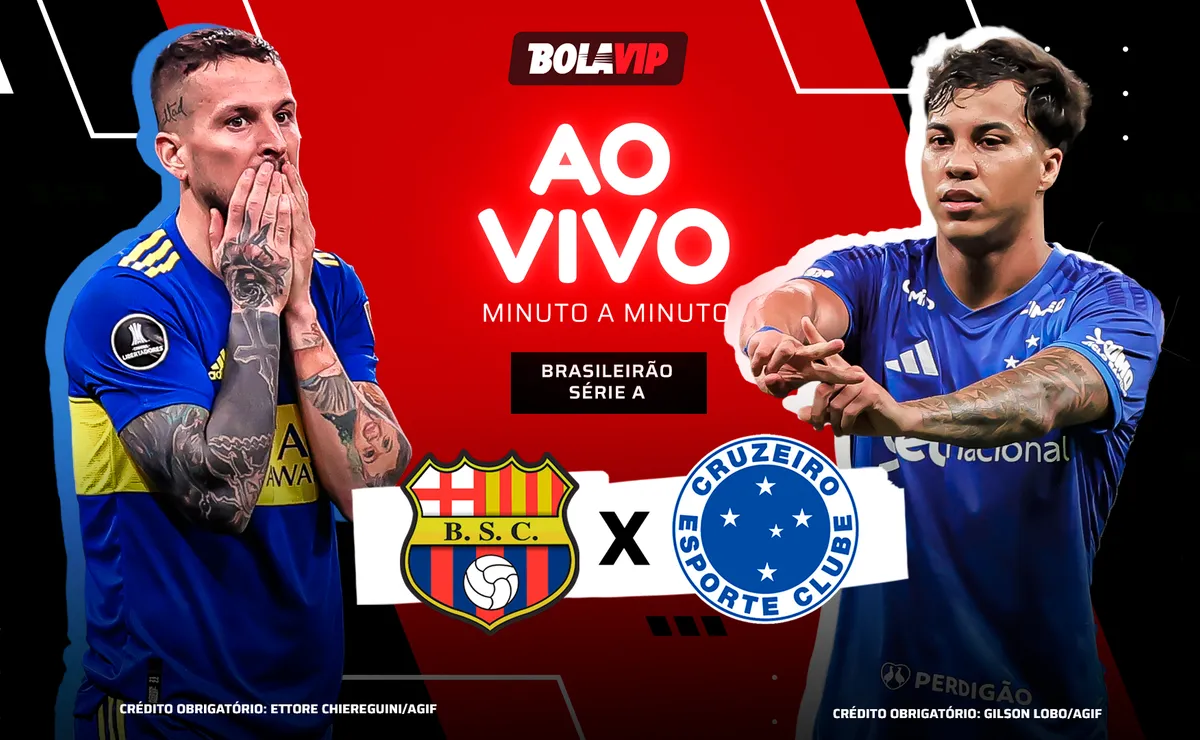 Barcelona SC x Cruzeiro AO VIVO – Onde assistir ao jogo, horário e escalações pela Copa Libertadores