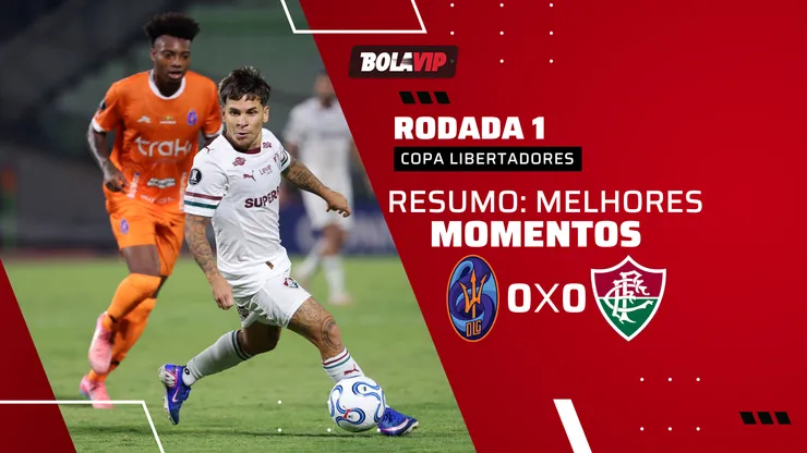 Deportivo La Guaira 0 x 0 Fluminense. Foto: Edilzon Gamez/Getty Images