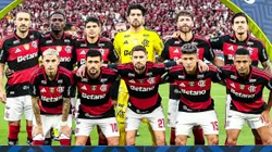 Time do Flamengo. Foto: Gilvan de Souza/Flamengo