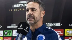 Artur Jorge evitou dar detalhes sobre o afastamento. Foto: Gustavo Aleixo/Cruzeiro