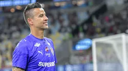 Fábio desafia o tempo, supera ídolo boliviano e crava novo recorde na Libertadores — Foto Thiago RibeiroAGIF