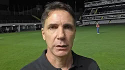 Vagner Frederico durante vídeo no YouTube sobre a programação do Santos