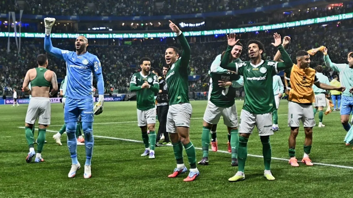 Palmeiras na Libertadores. Foto: Alan Morici/AGIF