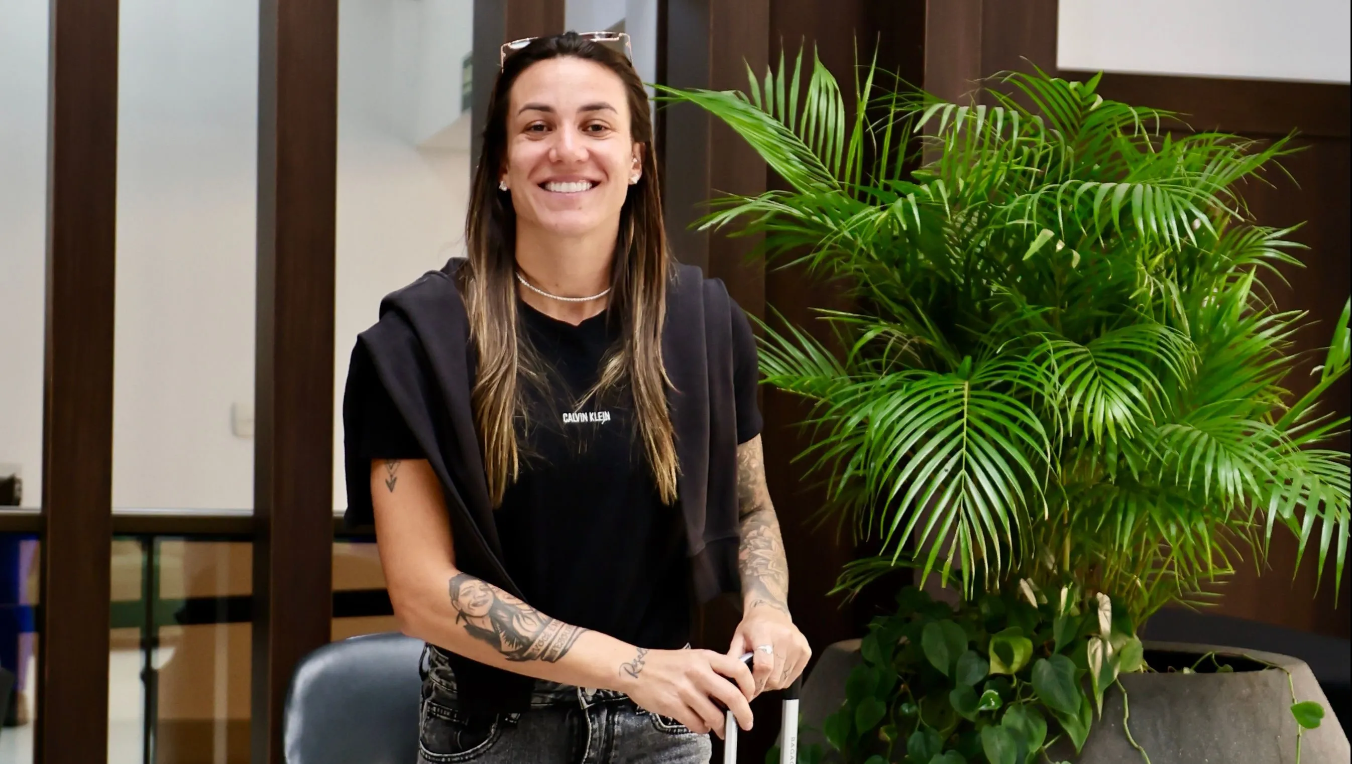 Paloma Maciel se apresentou em Cuiabá para a Seleção Feminina