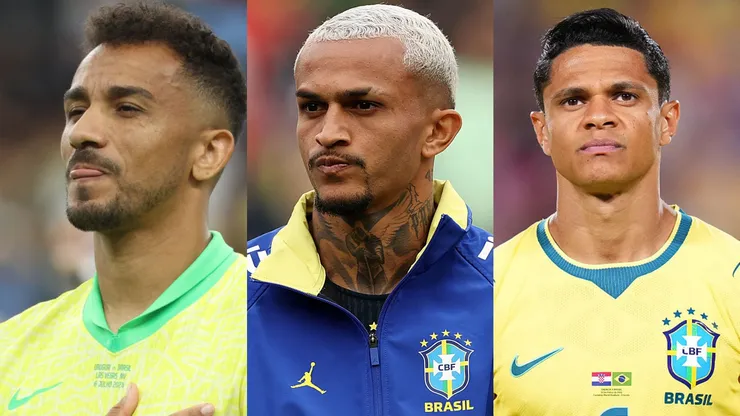Laterais da Seleção. Foto: Maddie Meyer/Ian Maule/Rich Storry/Getty Images