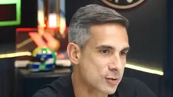 Villani durante entrevista para podcast. Foto: Reprodução/YouTube Flow Sport Club.