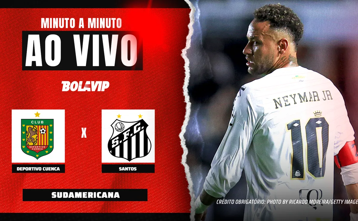 Deportivo Cuenca x Santos AO VIVO – Onde assistir jogo em tempo real pela Copa Sul-Americana 2026