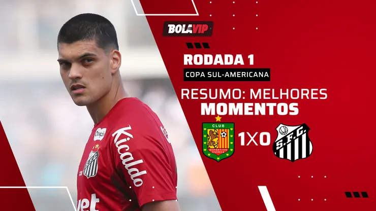 Deportivo Cuenca 1 x 0 Santos. Foto: Mauricio De Souza/AGIF