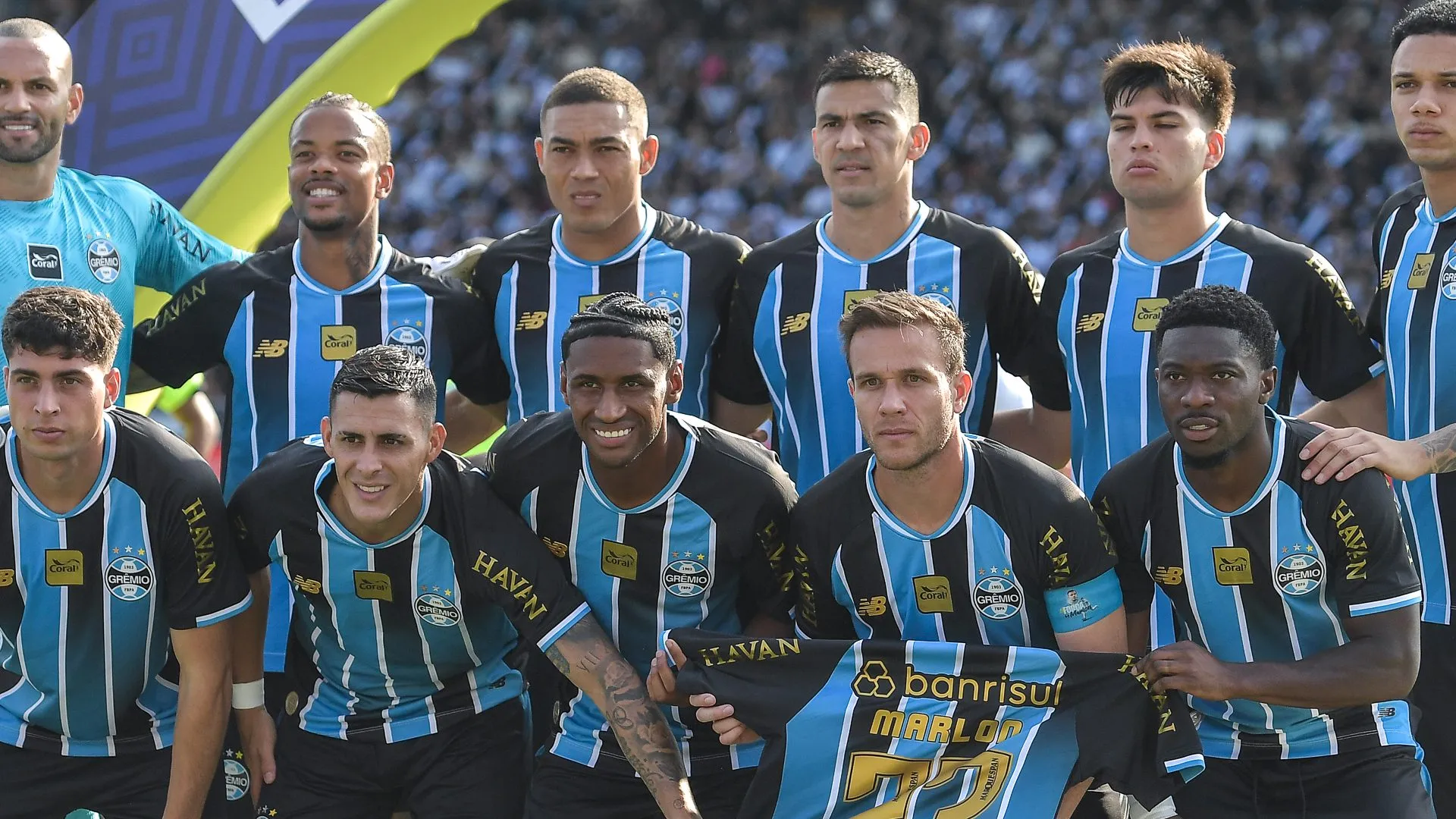 Jogadores do Grêmio