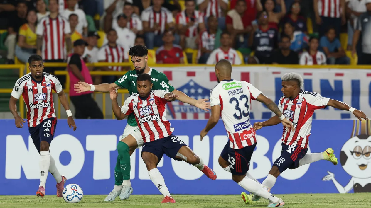 Junior Barranquilla x Palmeiras - Foto: Cesar Greco/Palmeiras.