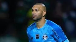 Weverton goleiro do Gremio durante partida contra o Palmeiras no estadio Arena Barueri pelo campeonato Brasileiro A 2026. Foto: Marcello Zambrana/AGIF
