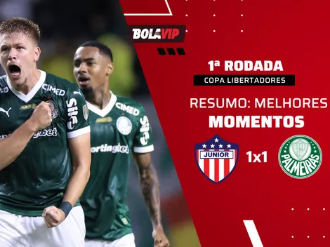 Palmeiras busca empate após início ruim na Libertadores