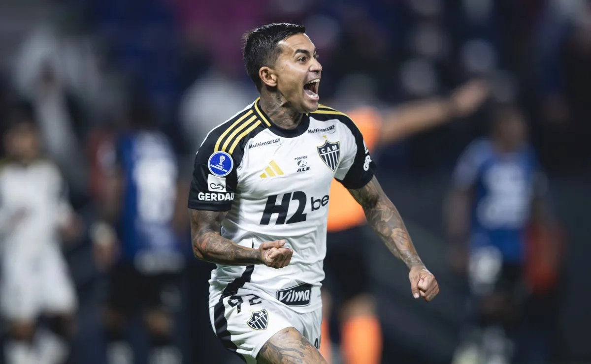 Dudu marca, mas Atlético-MG leva dois gols do Puerto Cabello no 1º tempo pela Sul-Americana