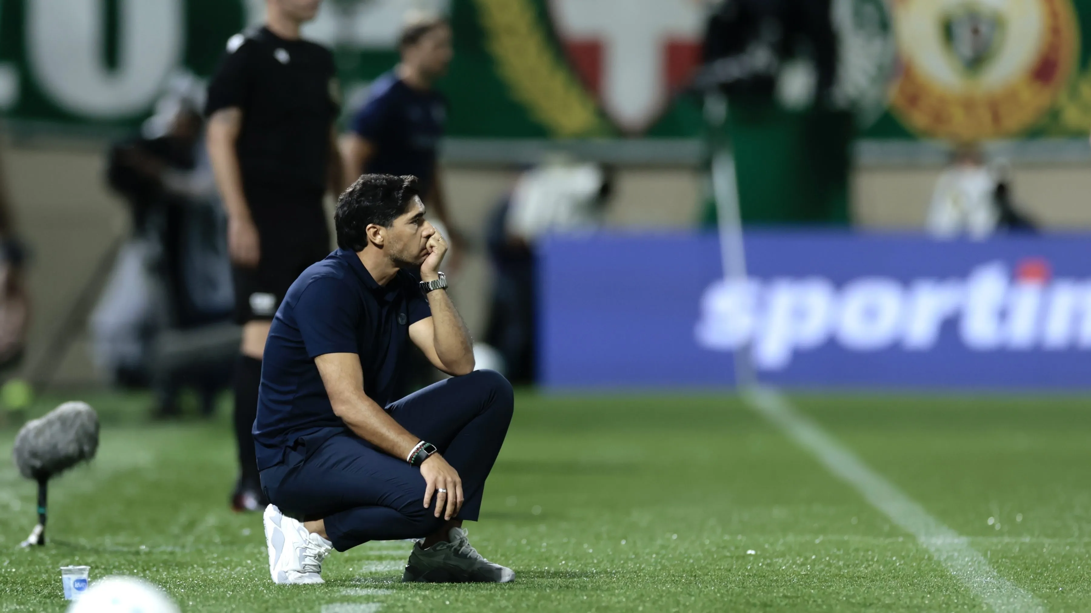 Abel Ferreira terá como missão ajustar o Verdão para encarar o Corinthians  – Foto: Marcello Zambrana/AGIF