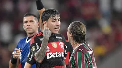 Pulgar e Canobbio durante o último clássico