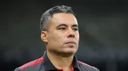 Jair durante partida do Leão da Barra contra o Cruzeiro