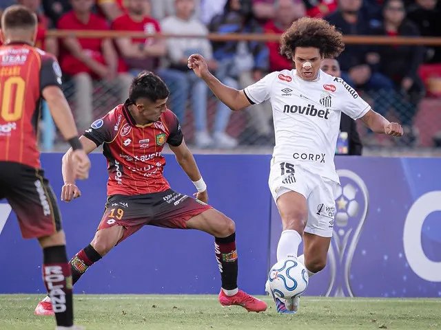 Santos perdeu para o Deportivo Cuenca pela Copa Sul-Americana. Foto: Raul Baretta/Santos FC