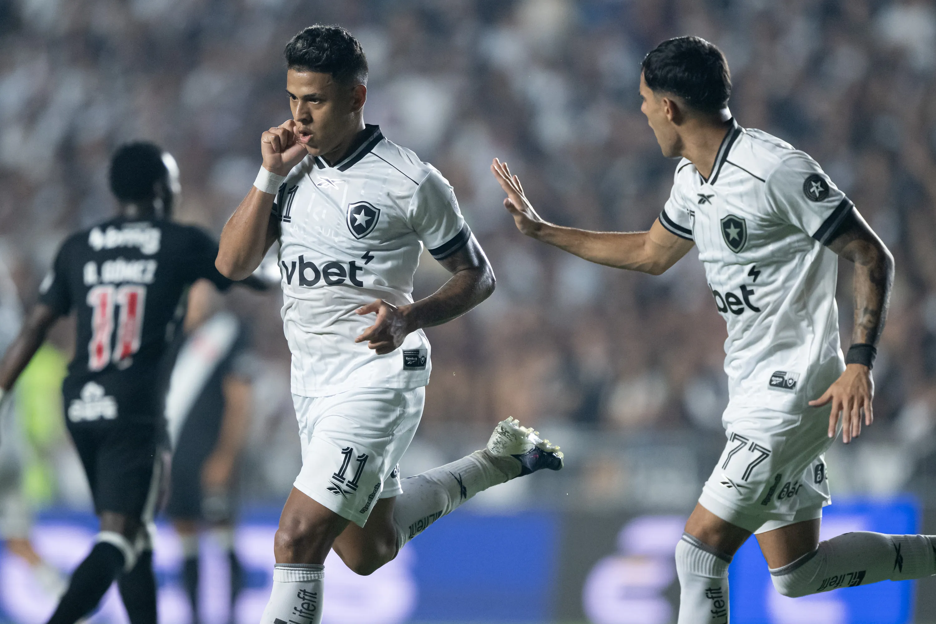 Botafogo vem de vitória sobre o Vasco, de virada, pelo Brasileirão. Foto: Jorge Rodrigues/AGIF