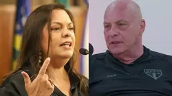 Mara Casares e Douglas Schwartzmann - Foto: Arquivo Pessoal/Reprodução Arquibancada Tricolor