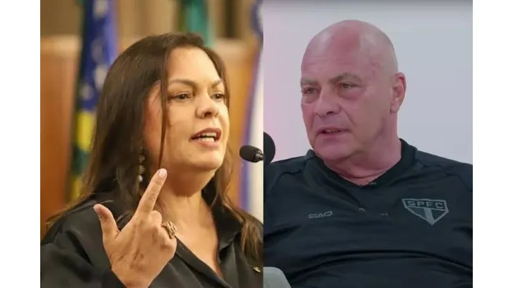 Mara Casares e Douglas Schwartzmann - Foto: Arquivo Pessoal/Reprodução Arquibancada Tricolor
