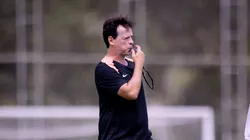Diniz durante treino da semana