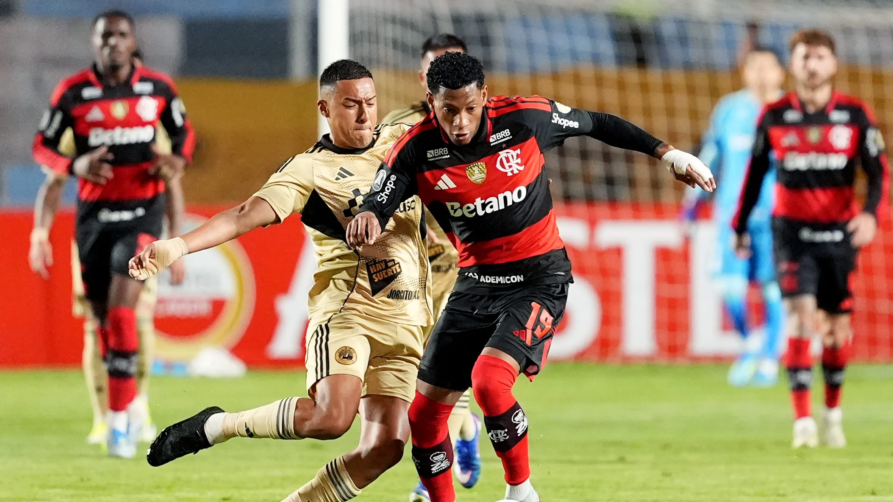 Flamengo começou bem sua participação na Libertadores de 2026 - (Photo by Raul Sifuentes/Getty Images).