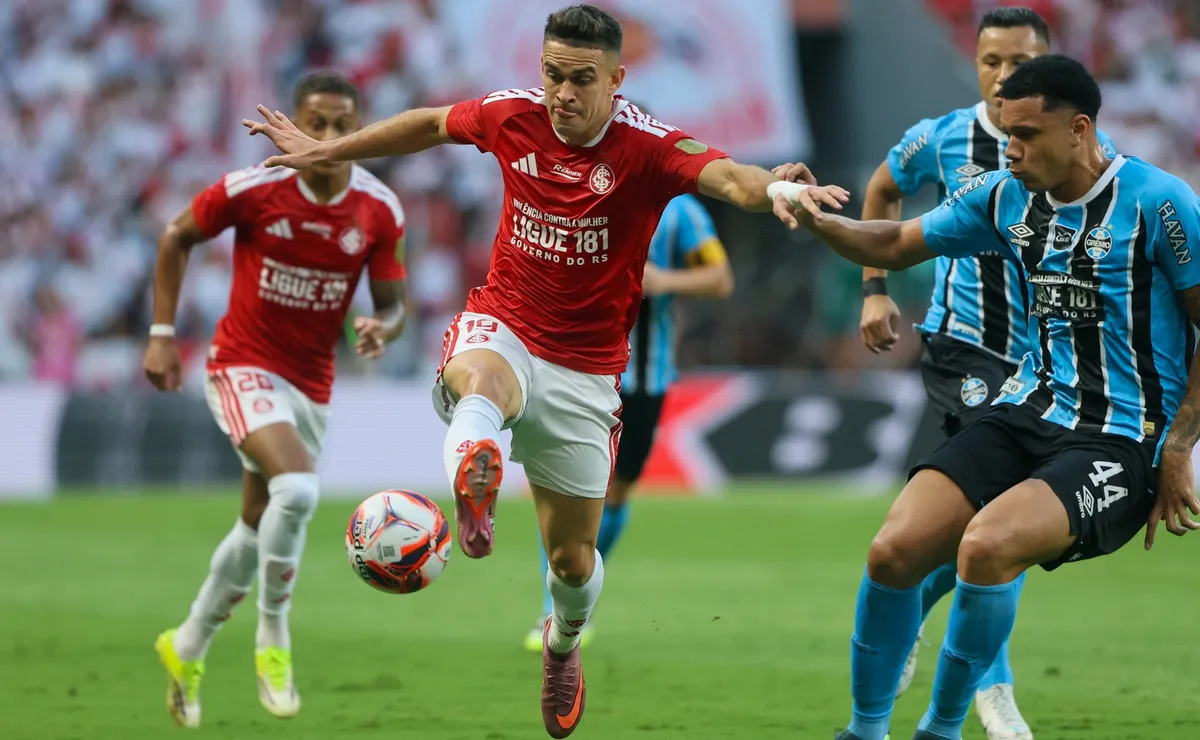 Internacional x Grêmio: inteligência artificial projeta empate no Grenal 452 no Beira-Rio