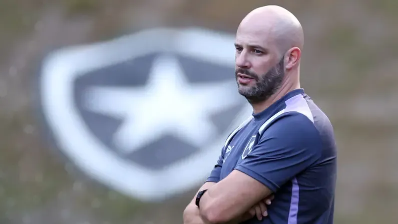 Franclim Carvalho, novo técnico do Botafogo. Foto: Vítor Silva/Botafogo