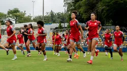 Equipe feminina do Inter em treinamento - Foto: Foto: Lara Vantzen/Sport Club Internacional