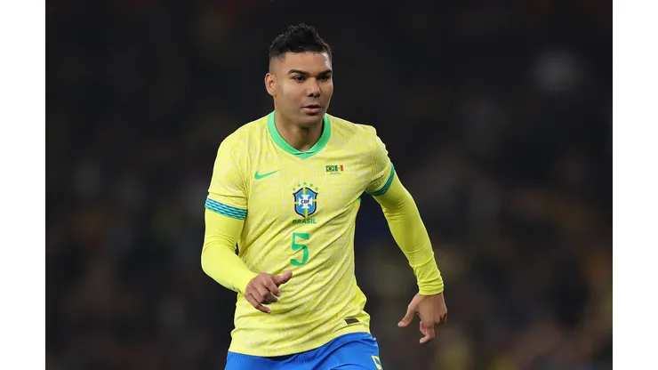Casemiro é um dos líderes na Seleção Brasileira. Foto: Ryan Pierse/Getty Images
