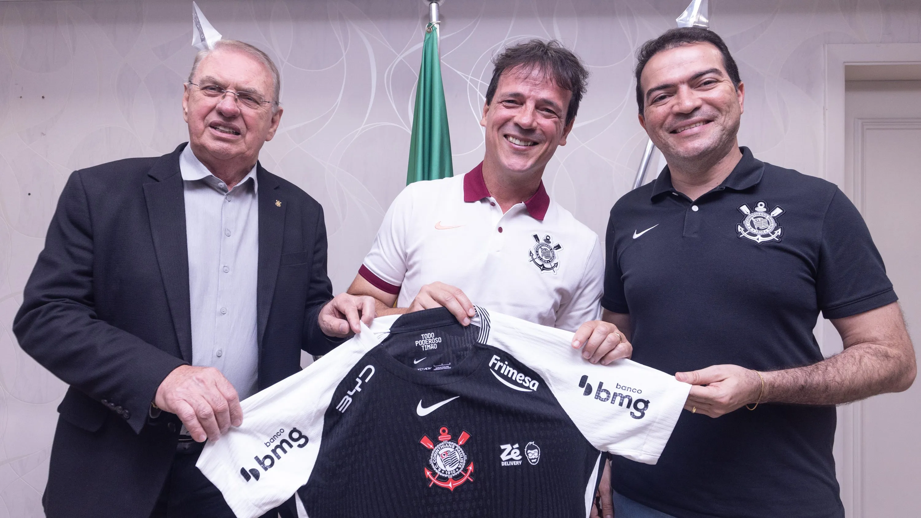 Fernando Diniz, novo técnico do Corinthians. Foto: Foto: Rodrigo Coca/Agência Corinthians