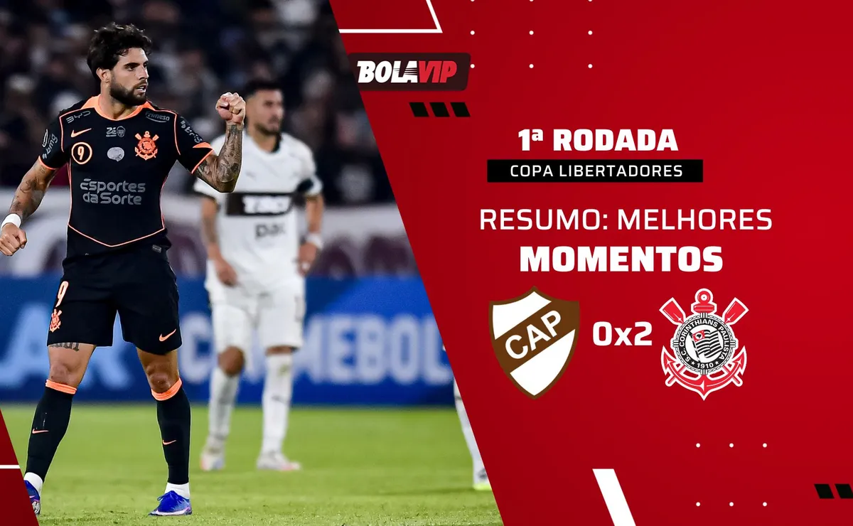 Platense 0 x 2 Corinthians: resumo da estreia de Fernando Diniz com vitória pela Libertadores